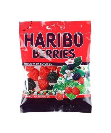 Haribo Berries 80 Gr X 8 Pieces