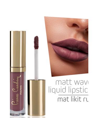 Pierre Cardin Liquid Matte Lipstick - Matt Wave Liquid Lipstick Rosy Brown 8680570455275 - Buy Online on GoSupps.com