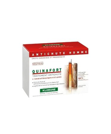 Klorane Hair Care Lotion with Quinine for Men 12 x 5 ml 3282779175012