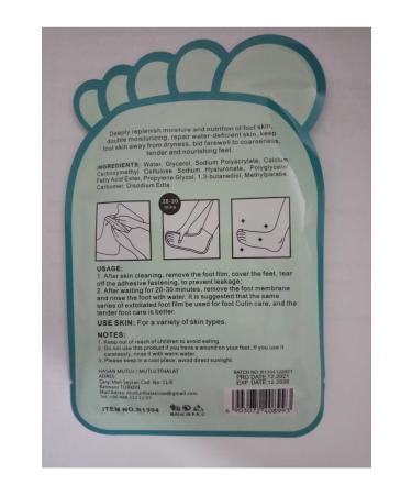GL COSMETICS Sock Type Foot Peeling Mask and Foot Peeling - Buy Online on GoSupps.com