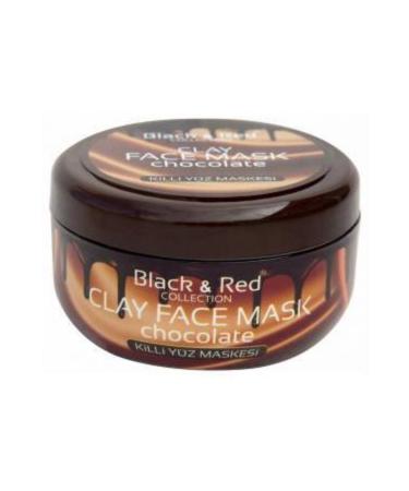 DORA Black & Red Clay Face Mask Chocolate 400gr X 4 Pieces
