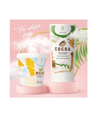 IDM VELVETY Cosmed Melon Peeling (400ml) and Cocoa Body Cream (250ml)