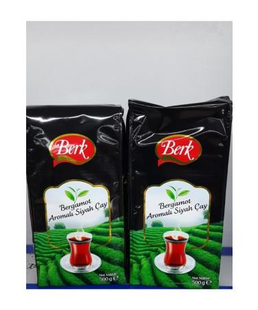 Berk ay Bergamot Flavored Black Tea 500 2 Li