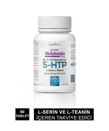 LeeRoy Melatonin 5-htp 60 Tablets