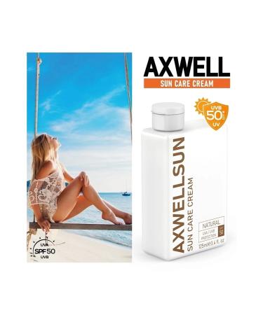AXWELL Anti-Spot Moisturizer 50 Spf+ High Protection Sun Cream 125 Ml - Buy Online on GoSupps.com
