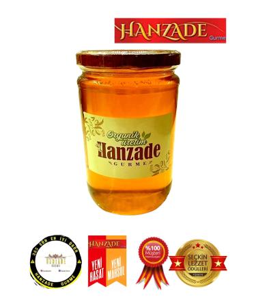 HANZADE GURME Organic Honey Ovacik Flower Honey 850gr