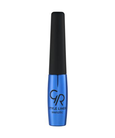 Golden Rose Metallic Blue Eyeliner - Style Liner Metallic Eyeliner No: 18 8691190170189