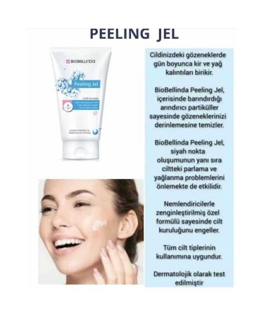 BioBellinda Peeling Gel Blackhead and Oil Remover Skin Cleanser 150 ml - Buy Online on GoSupps.com