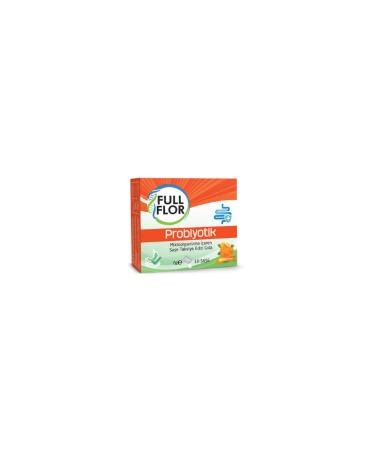 FULLFLOR Probiotic Orange Flavor 10 Sachets - Buy Online on GoSupps.com