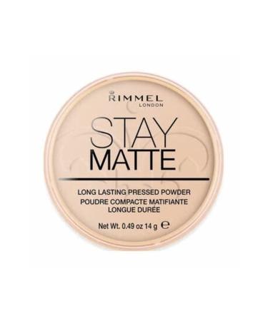 Rimmel London Stay Mat Pressed Powder Color 003 Peach Glow