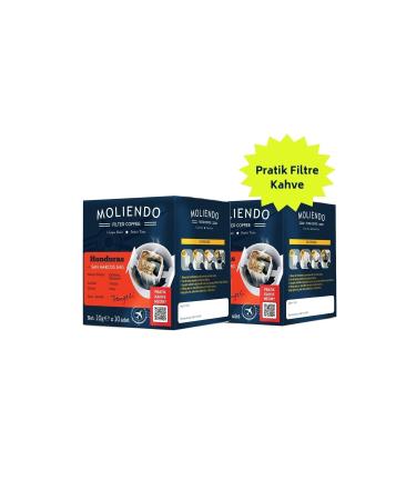 Moliendo Honduras San Marcos Shg Practical Filter Coffee Advantage Package 2 X 10 Total 20 Pieces