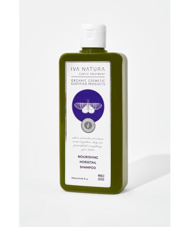 Iva Natura 2 Pack Organic Hyaluronic Acid Nourishing Shampoo Horsetail Plant Extract 350 ml - Buy Online on GoSupps.com