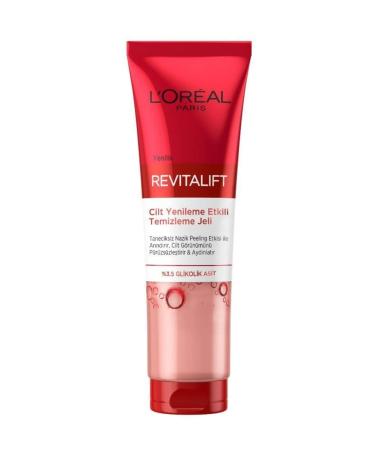 L'Oreal Paris Revitalift Skin Renewal Effective Cleansing Gel 150 Ml - Glycolic Acid