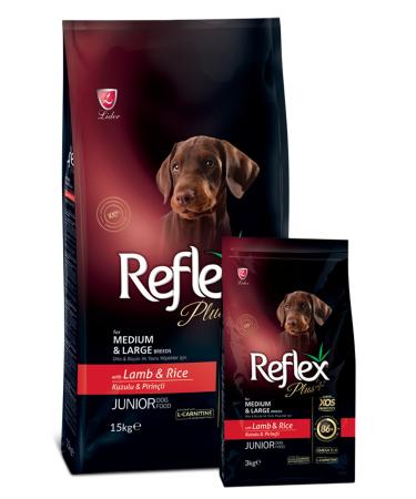 Reflex Plus 3 Kg Lamb & Rice Medium & Large Breed Puppy Food