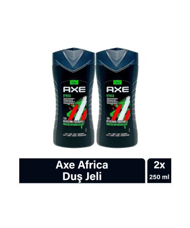 Ax Shower Gel Africa 250ml X2