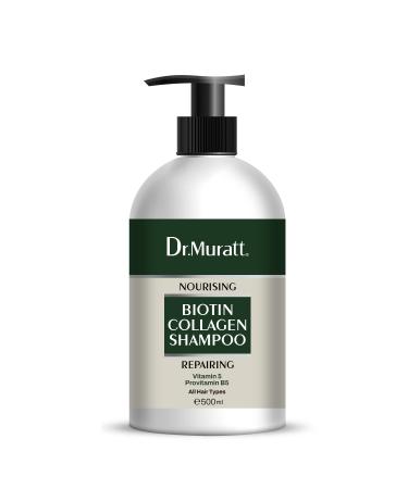 Dr Muratt Biotin Collagen Shampoo (Nourishing Repairing Anti-Hair Loss Fast Growth Effect) 500 Ml