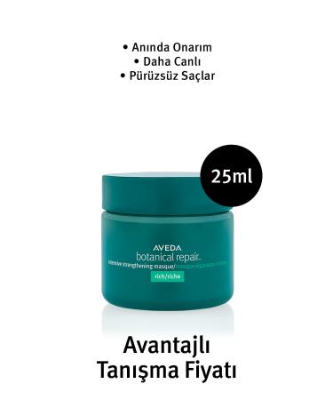 Aveda Botanical Repair Repair Mask for Damaged Hair: Rich Texture 25ml 18084020807