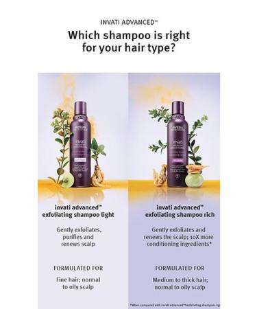 Aveda Invati Advanced Anti Hair Loss Shampoo: Rich Texture 1000ml 18084016831 - Buy Online on GoSupps.com
