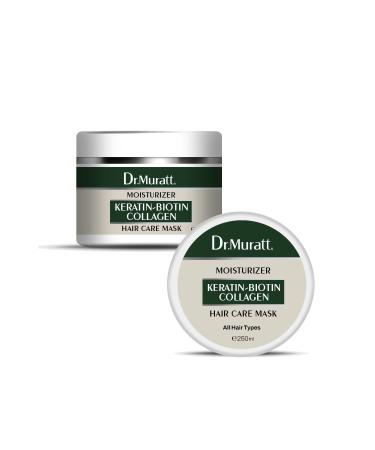 Dr Muratt Keratin Biotin Collogen Hair Care Mask (Moisturizing Nourishing Helps Growth) 250 Ml