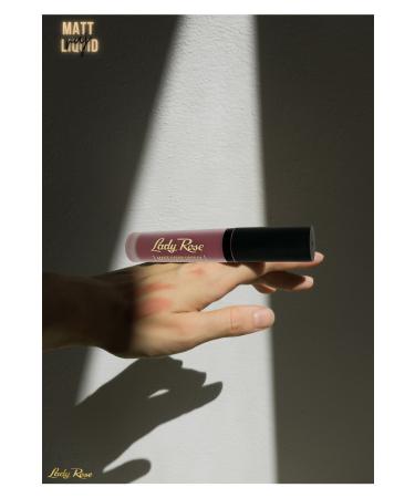 Lady Rose Lipstick Matte Liquid Matte Liquid Lipstick Cool - Buy Online on GoSupps.com
