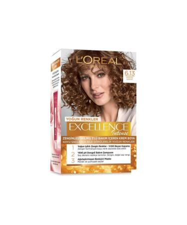 L'Oreal Paris L'or al Paris Excellence Intense Hair Dye - 6.13 Mocha Brown - Buy Online on GoSupps.com