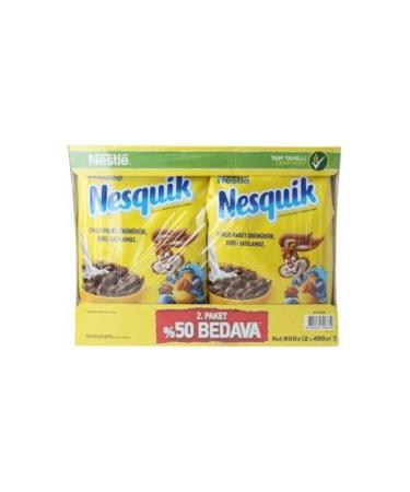 Nesquik Nestle Crisp 450+450 gr - Buy Online on GoSupps.com