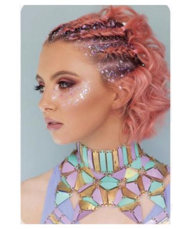 Lusso Cosmetics Gel Form Eye Hair Body Face Nail Shine Glitter - Buy Online on GoSupps.com