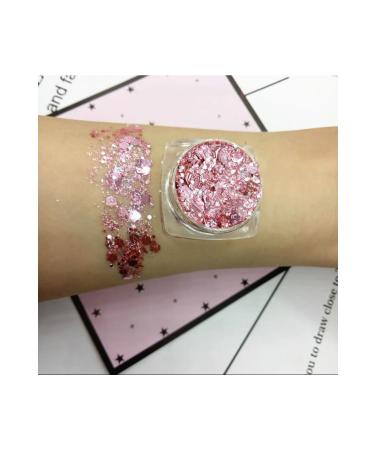 Lusso Cosmetics Gel Form Eye Hair Body Face Nail Shine Glitter