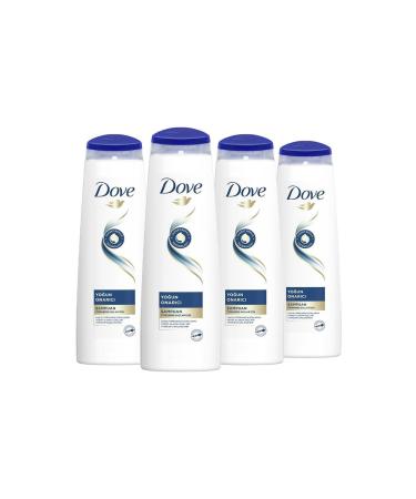 Dove Hair Care Shampoo Intensive Repair Damaged Hair 350 Ml X 4