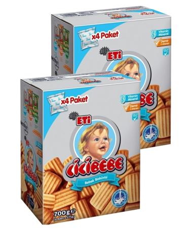 Eti Cicibebe Baby Biscuits 700 gr x 2 Pieces