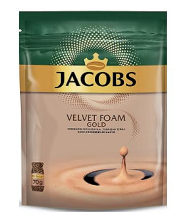 Jacobs Velvet Foam Gold 70 Gr Bag
