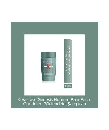 Kerastase Genesis Homme Bain Force Ouotidien Strengthening Shampoo 80 Ml