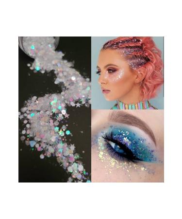 Lusso Cosmetics Gel Form Eye Hair Body Face Nail Shine Glitter Set - Buy Online on GoSupps.com