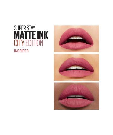 Maybelline New York Maybelline Super Matte Liquid Lipstick That Lasts All Day 125 Inspirer X2 - Buy Online on GoSupps.com
