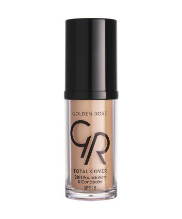 Golden Rose Total Cover 2in1 Foundation&concealer No: 07 Natural - Concealer&foundation
