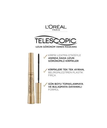 L'Oreal Paris Telescopic Individually Separated Instant Long Lashes Makeup Remover Set - Buy Online on GoSupps.com