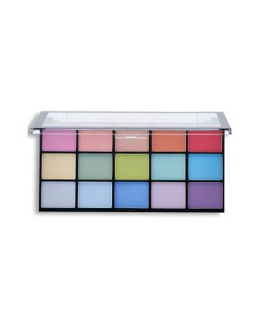 Revolution Reloaded Sugar Pie 15 Color Matte Shimmer Eyeshadow Palette 16.5g - Buy Online on GoSupps.com
