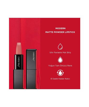 Shiseido Modernmatte Powder Lipstick - 4 Gr - Buy Online on GoSupps.com
