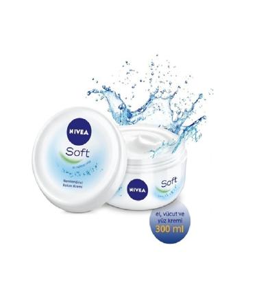 NIVEA Soft Moisturizing Care Cream 300 Ml X 6 Pieces - Buy Online on GoSupps.com
