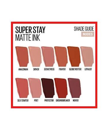 Maybelline New York Maybelline Super Matte Liquid Lipstick 65 Seductress - Nude X2 - Buy Online on GoSupps.com