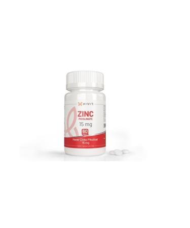 Haver Zinc Picolinate 15 Mg 60 Tablets