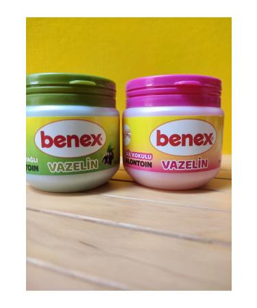 Benex Vaseline 125 Gr Rose Scented + 125 Gr Olive Oil Vaseline Skin Care