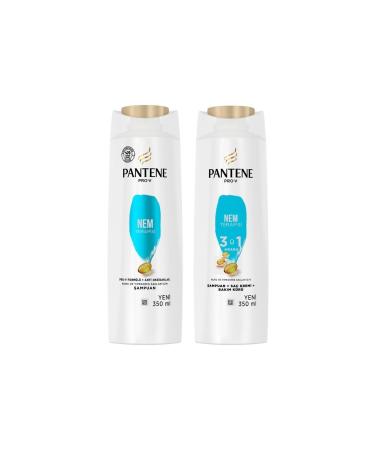 Pantene Shampoo Pro-v Moisture Therapy and Moisture Therapy 3 in 1 350 Ml