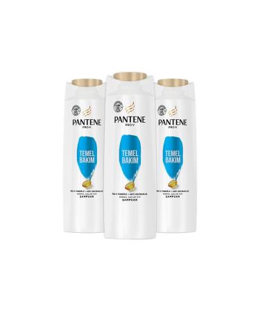 Pantene Shampoo Pro-v Basic Care 350 Ml X 3