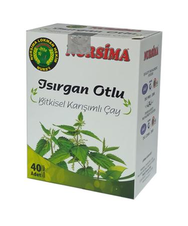 Nursima G neyli Nettle Herbal Mixed Tea 40's Filtering Bags