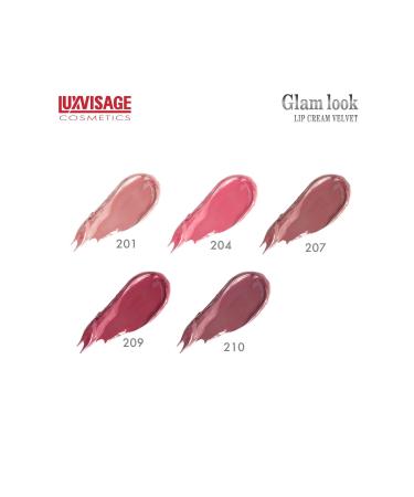 LUXVISAGE COSMETICS Luxvisage Lipstick Glossy Liquid Lipstick Glam Look With Vitamin E (COLOR 204 CASABLANCA) - Buy Online on GoSupps.com