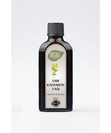 Masala St. John's Wort Oil 100 Ml. - Thousand and One Thousand Leaves Herb Oil - Buy Online on GoSupps.com