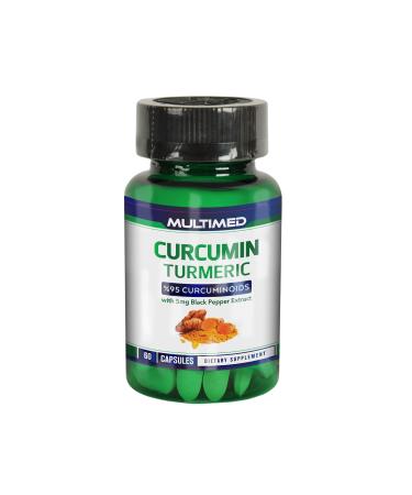 Multimed Turmeric Extract Curcumin Turmeric 60 Hard Capsules