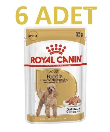 Royal Canin Poodle Pouch Wet Dog Food 85 Gr X 6 Pieces