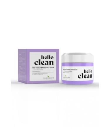 Herbaderm Hello Clean Oil-Based Cleansing Balm Hyaluronic 3d 100 Ml X 2 - Buy Online on GoSupps.com
